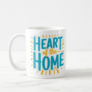 Coeur de la maison | Mug de nom personnalisé