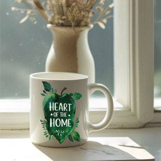 Coeur de la maison | Mug de nom personnalisé
