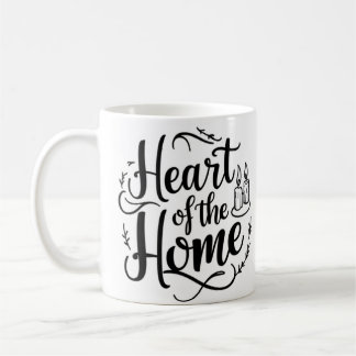Coeur de la maison | Mug de nom personnalisé