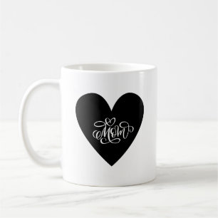 Coeur de maman Mug - Élégant et aimant
