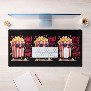 Cœur de Popcorn Design de la Saint-Valentin Pop