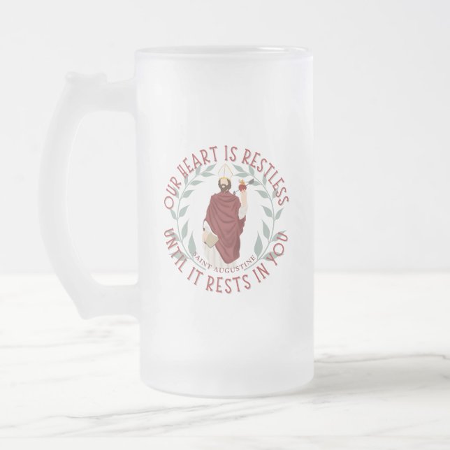 Coeur de St Augustine Mug (Gauche)