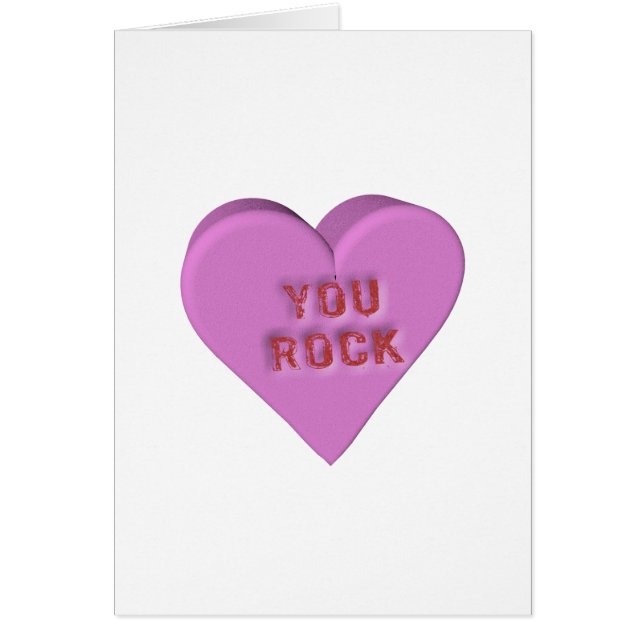 Coeur de sucrerie "VOUS ROCHE " (Devant)