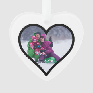 Coeur d'image de famille personnalisée