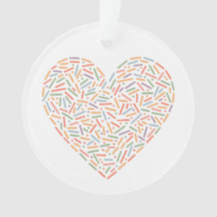 Coeur doux Saupoudrer bébé