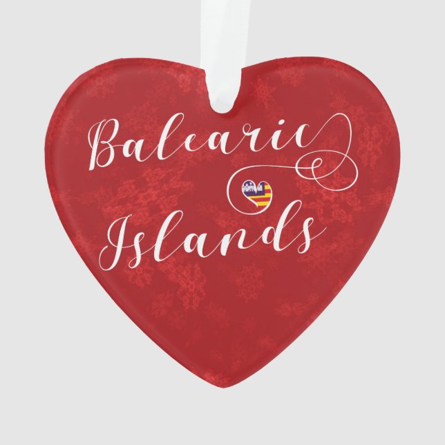 Coeur Drapeau des Baléares, Baléares (dos)