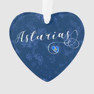 Coeur du drapeau des Asturies, Asturies, Espagne