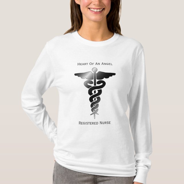 Coeur d'un ange : T-shirt d'infirmier autorisé (Devant)