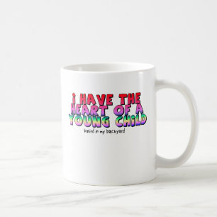 Coeur D'Un Enfant Drôle Humour De Mug