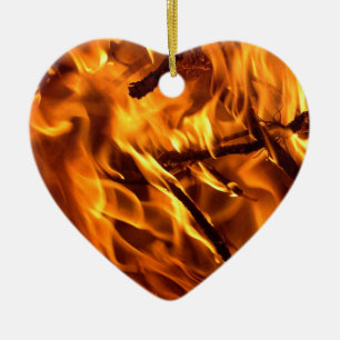 Cœur En Céramique Ornement de coeur