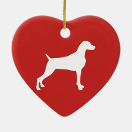Cœur En Céramique Ornement de coeur de WEIM