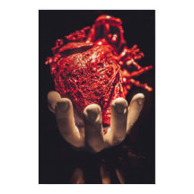 Coeur en main Print, Poster Paper (Matte)frame opt