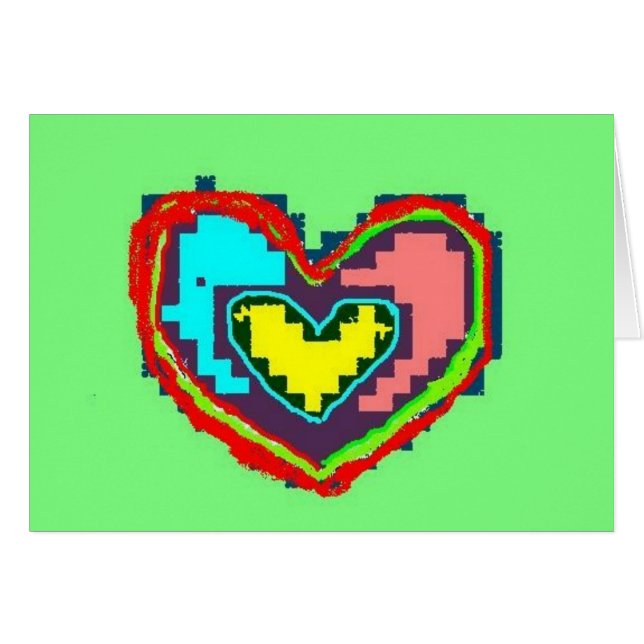 Coeur folklorique (Devant horizontal)