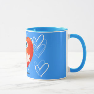 Coeur fragile, mug
