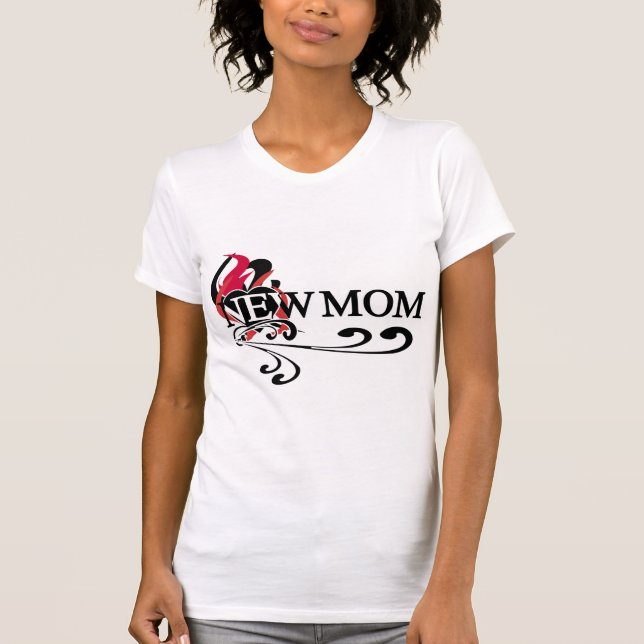 Coeur gothique Nouveau maman Tshirts et cadeaux (Devant)