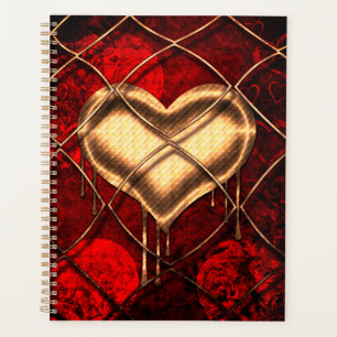 Coeur gothique personnalisé