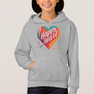 Coeur heureux de la fille