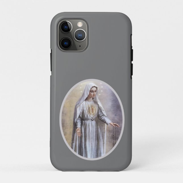 Coeur immaculé de Marie, Vierge Marie coques iphon (Dos)