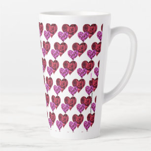 Coeur latte Mug