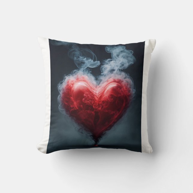 Coeur lunatique du coussin de fumée - Confort rêvé (Recto)