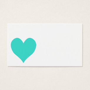 Coeur mignon Turquoise