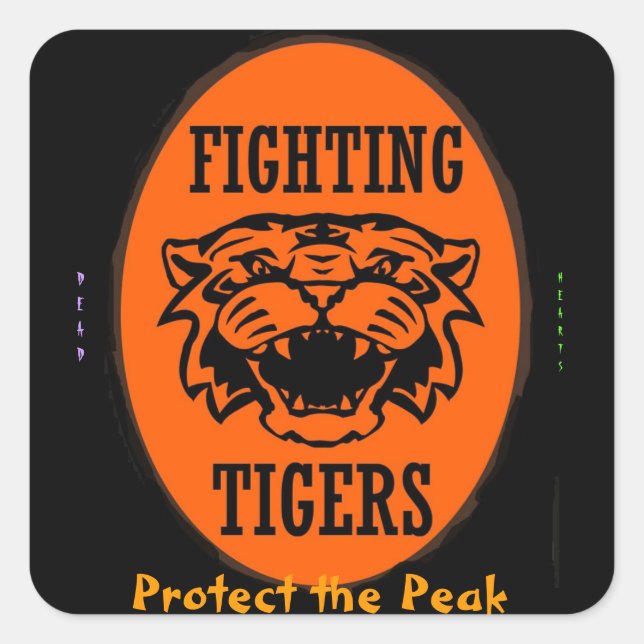 COEUR MORT STICKERS (Devant)