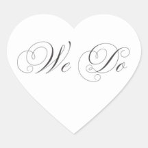 coeur nous faisons autocollants