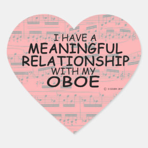 Cœur Relation significative Sticker Coeur Oboe