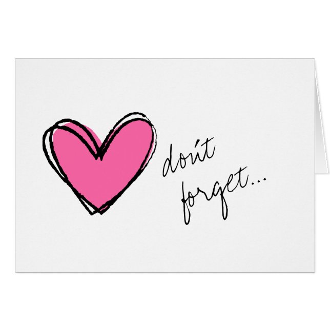 Coeur rose (Devant Horizontal)