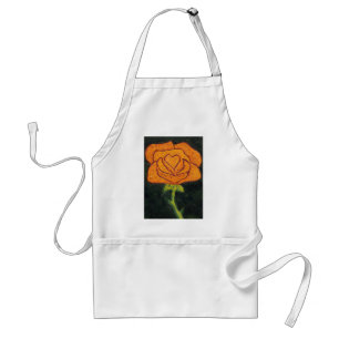 "Coeur Rose #2" Tablier floral