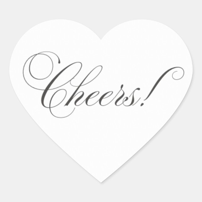 Coeur rose Aimer autocollants (Devant)