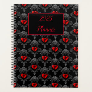 Cœur Rouge Goth Personnalisé