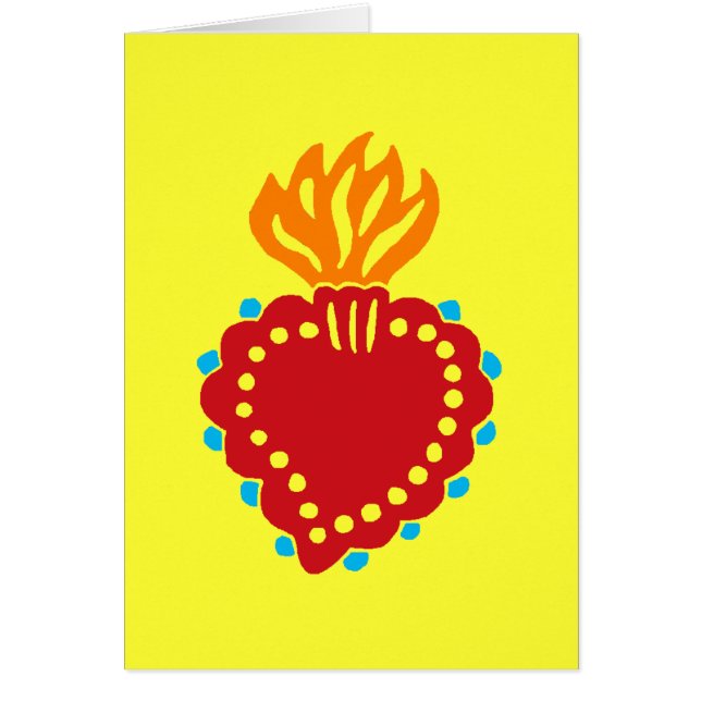 Coeur sacré de l'art populaire mexicain (Devant)