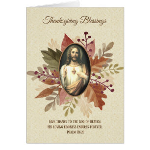 Coeur sacré religieux de thanksgiving de Jésus