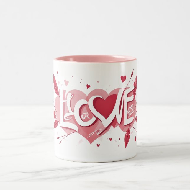 Coeur Scribbles Mug (Centre)