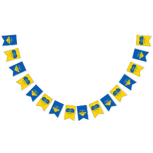 Coeur solidaire du drapeau ukrainien