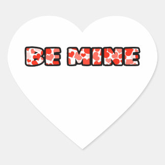 Cœur Soyez le Sticker mien