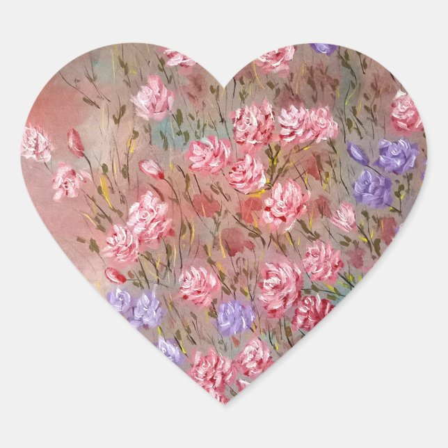 Cœur Sticker (Devant)