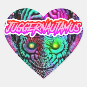 Cœur Sticker BODACIEUX TINGLIERS DE CERVEAU