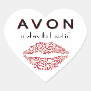 Cœur Sticker cardiaque AVON