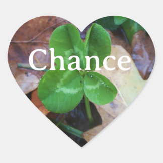 Cœur Sticker Chance