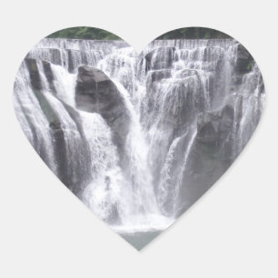 Cœur Sticker Coeur de cascade