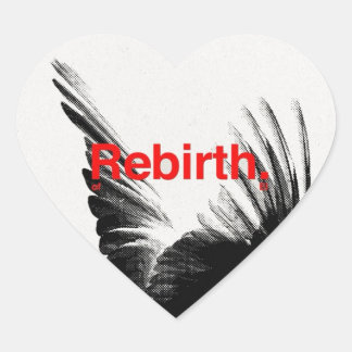Cœur Sticker Coeur de renaissance par hado90