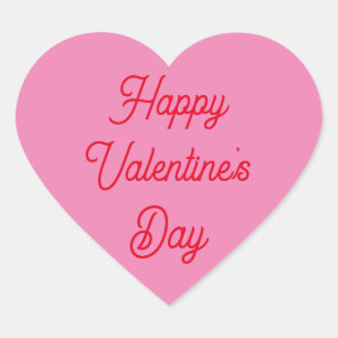 Cœur Sticker de la Saint Valentin