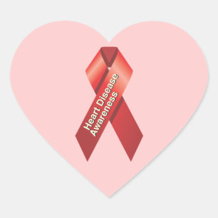 Cœur Sticker de sensibilisation aux maladies cardiaques