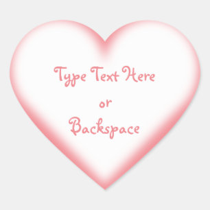 Cœur Sticker de Valentine I Love You Sticker Personnali