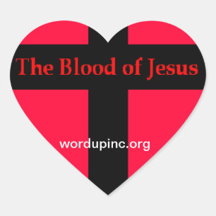 Cœur Sticker du coeur de Jésus
