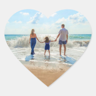 Cœur Sticker Photo Personnalisé Vos Photos