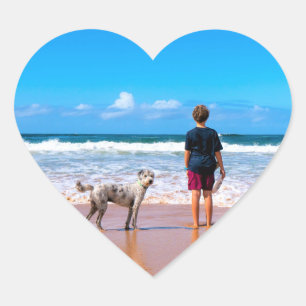 Cœur Sticker Photo Personnalisé Votre Propre Design Pho
