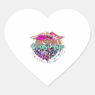 Cœur Sticker pour la vie infirmière 1